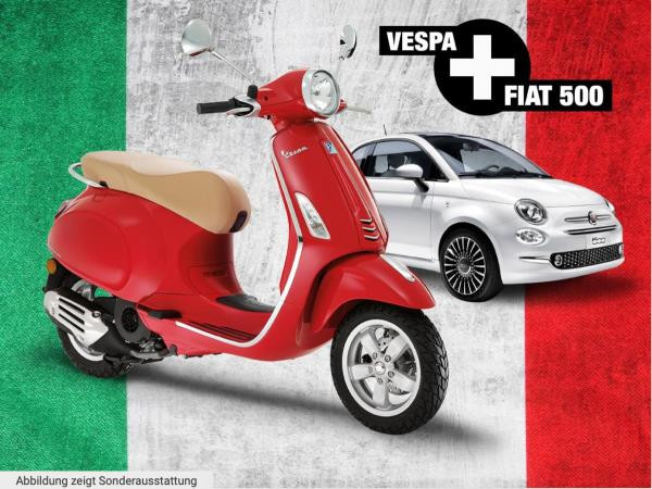 Foto - Fiat 500 Lounge 1.2 + Vespa 50cc 4T 3V i-get | im König ON TOPP-DEAL