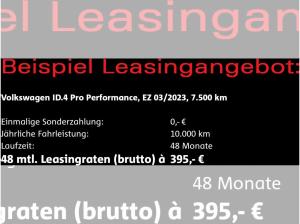 Volkswagen ID.4 Pro Performance / Navi, LED, RFK, App