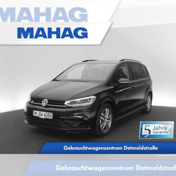 Foto - Volkswagen Touran 2.0 TDI R line Ext. BlackStyle Highline Navi 7-Sitzer Kamera LED AHK DAB+ AppConnect FrontAssist Lig