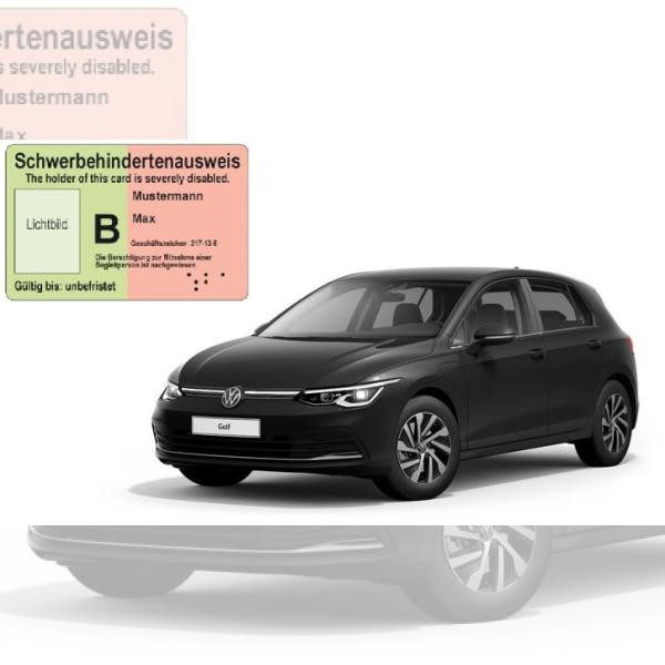 Foto - Volkswagen Golf 8 Style 1,4 l eHybrid LED, Navi (Nur für Personen mit Schwerbehinderten Ausweis mind. 50%)