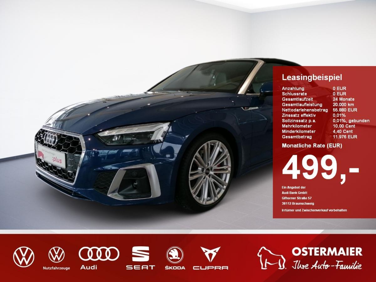 Audi A5 Cabriolet S-LINE 45 TFSI QUATTRO NP:85tEUR AH