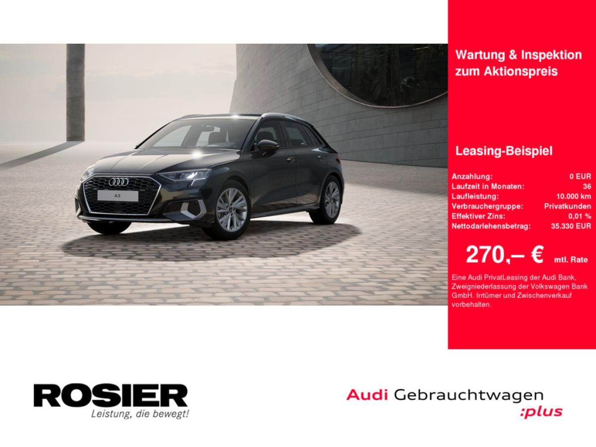 Audi A3 Sportback advanced 35 TDI S tronic LED Nav
