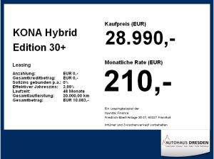 Hyundai KONA Hybrid Edition 30+ *Sofort verfügbar*
