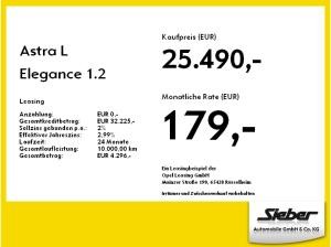 Opel Astra L Elegance 1.2 Turbo *nur für kurze Zeit*