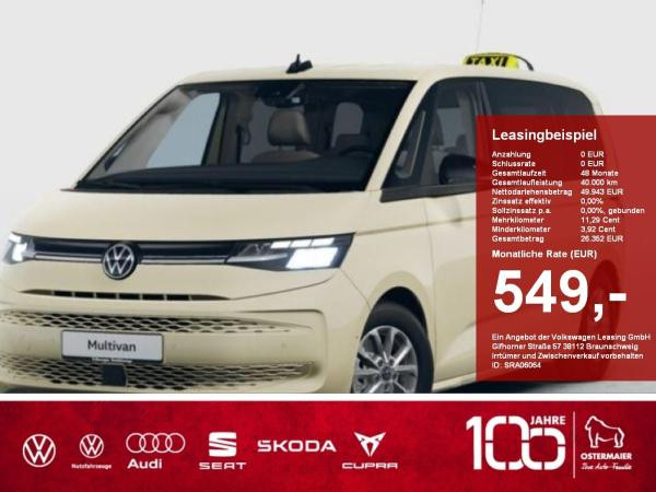 Volkswagen T7 Multivan für 549,00 € brutto leasen