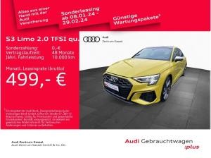 Audi S3 Limousine 2.0 TFSI qu. LED Pano Carbon Navi