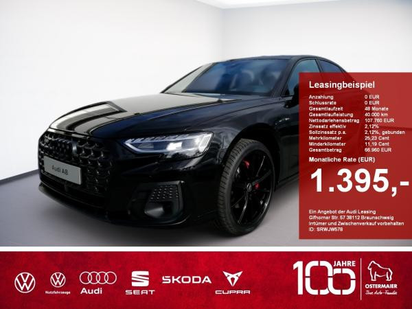 Audi A8 für 1.395,00 € brutto leasen