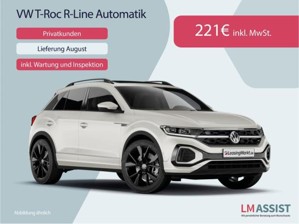 Volkswagen T-Roc R-Line Automatik |🔥 inkl. Wartung🔥| Privat