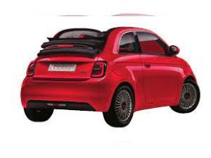 Foto - Fiat 500e CABRIO RED