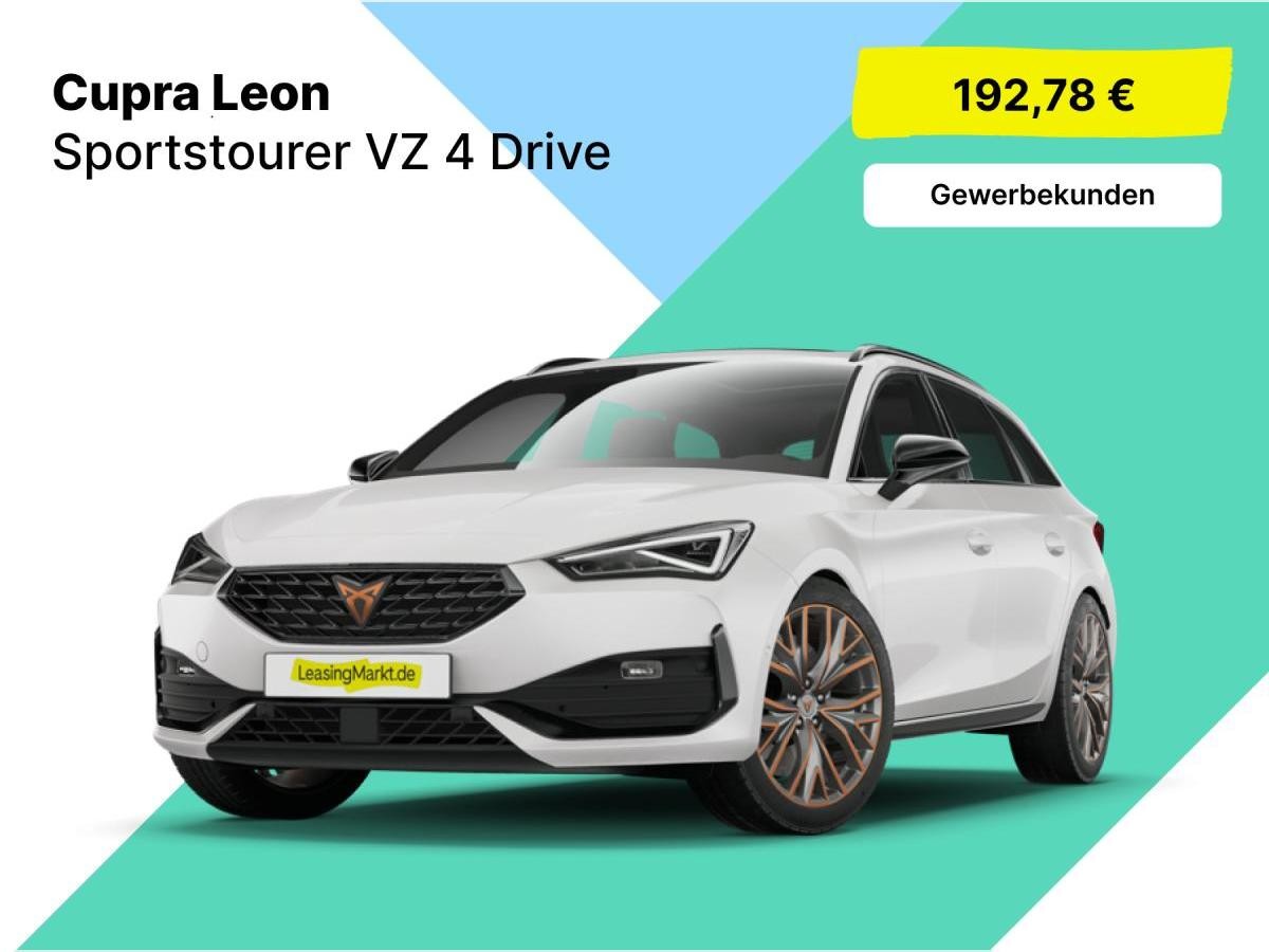 Cupra Leon Sportstourer VZ 4 Drive | 🔥Hot Deal🔥 | GEWERBE
