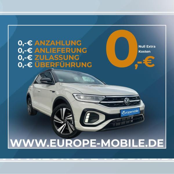 Foto - Volkswagen T-Roc R-LINE + 1.5 TSI OPF 150 DSG (UVP 47.580 € / KW 5/24 ) LED.PLUS|IQ.DRIVE|NAV|BEATS|EASY|WINTER|UVM.
