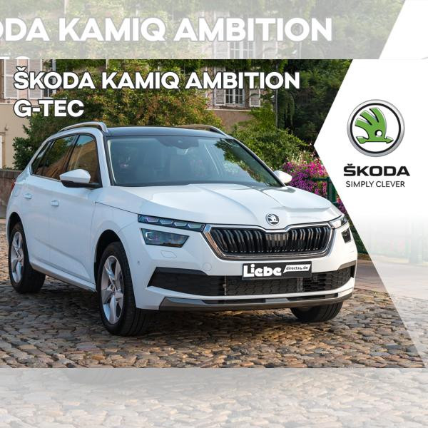 Foto - Skoda Kamiq Ambition 1,0 TGI G-TEC | Alu | DAB | TEMPOMAT | PDC hinten