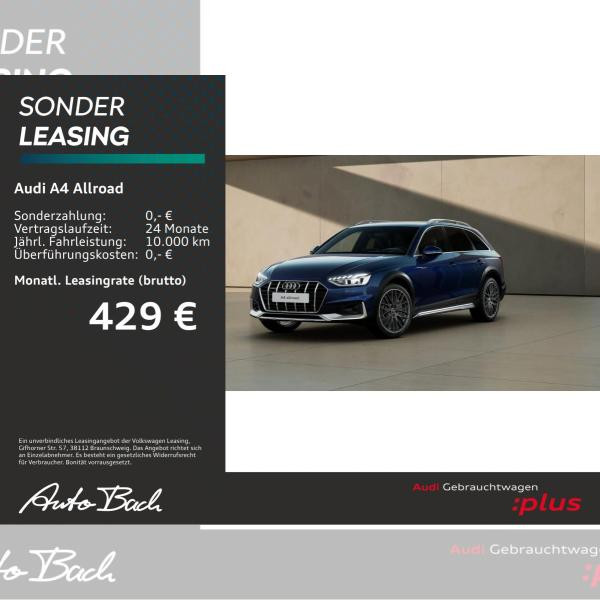 Foto - Audi A4 Allroad quattro 45TFSI Stronic Navi LED Standhzg virtual B&O HuD ACC AHK