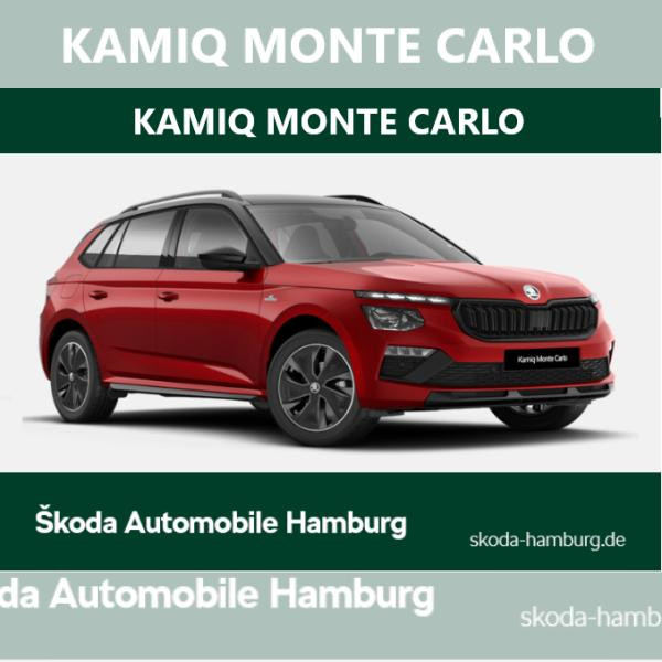 Foto - Skoda Kamiq Monte Carlo 1,5 TSI 110 kW Automatik *EROBERUNGSPRÄMIE*