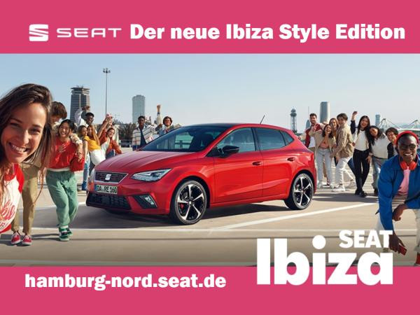 Foto - Seat Ibiza Style Edition 1.0 TSI 85 kW (110 PS) 6-Gang