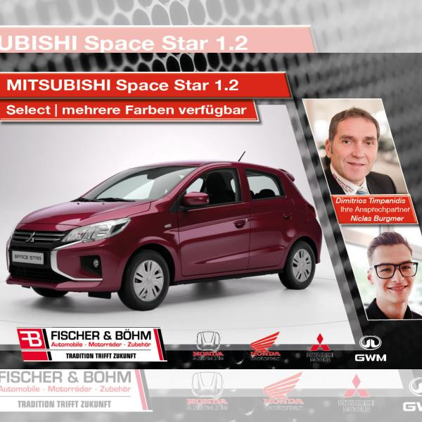 Foto - Mitsubishi Space Star Select / in meheren Farben verfügbar