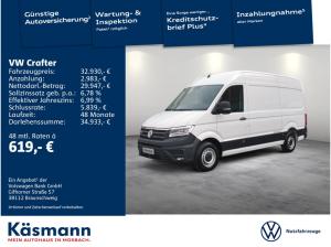 Volkswagen e-Crafter 35 Kasten Hochdach NAV LED PDC SHZ GRA