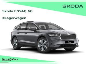 Skoda ENYAQ iV 60 - CLEVER - bis zu 395km Reichweite - NAV RKAM PDC GRA  #Elektro #Lagerwagen