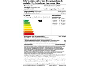 Hyundai Nexo Prime Navi digitales Cockpit Soundsystem