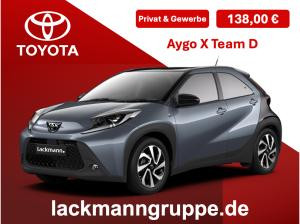 Toyota Aygo Team D ❗️AUTOMATIK ❗️🔥Für Privat & Gewerbe🔥Kurzfristig verfügbar✅