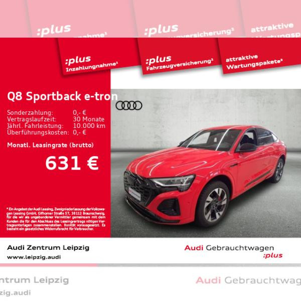 Foto - Audi Q8 Sportback e-tron 55 S line *Matrix*AHK*