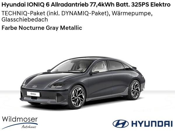 Hyundai IONIQ 6 für 466,34 € brutto leasen