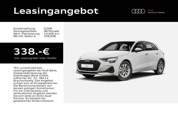 Audi A3 für 338,00 € brutto leasen