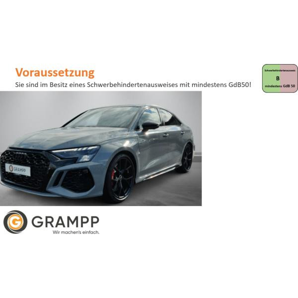 Foto - Audi RS3 Limousine*Sofort Verfügbar* Für Menschen mit Behinderung/Journalisten+MATRIX++RS-Sportabgasanlage+Vm