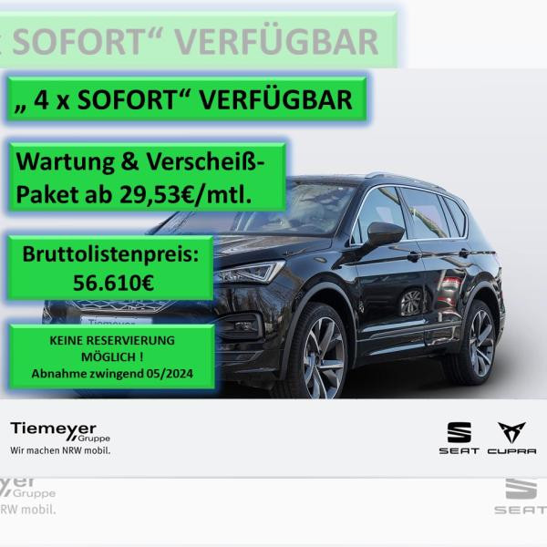 Foto - Seat Tarraco 2.0 TDI 4Drive - FR -"SOFORT VERFÜGBAR" AHK LED KAMERA NAVI