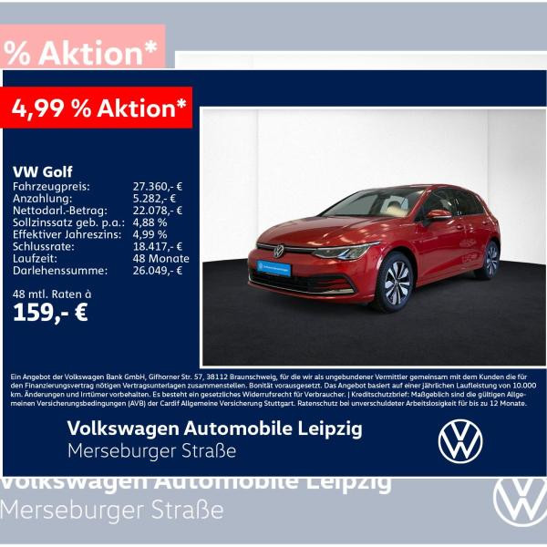Foto - Volkswagen Golf VIII 2.0 TDI Move*Navi*ACC*LED*App-Connect