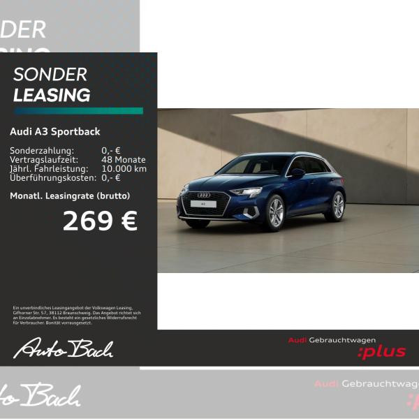 Foto - Audi A3 Sportback advanced 30TFSI Stronic GRA Sitzhzg