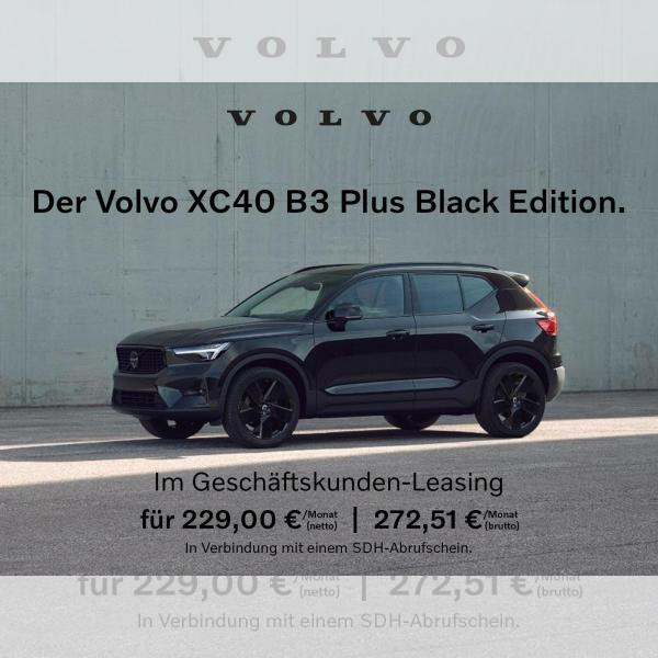 Foto - Volvo XC 40 B3 Plus Black Edition