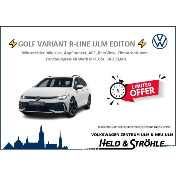 Foto - Volkswagen Golf Variant R-Line 1,5 l TSI OPF 110 kW (150 PS) 6-Gang