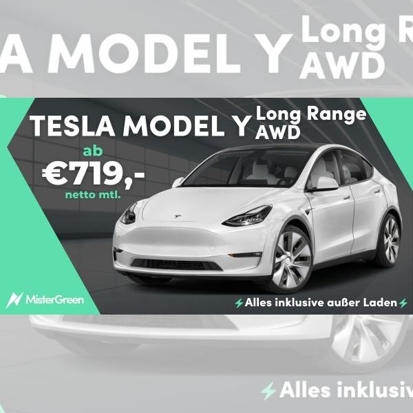 Foto - Tesla Model Y Maximale Reichweite ⎸ All-Inkl. Sonderaktion ⎸ 0,25% Versteuerung