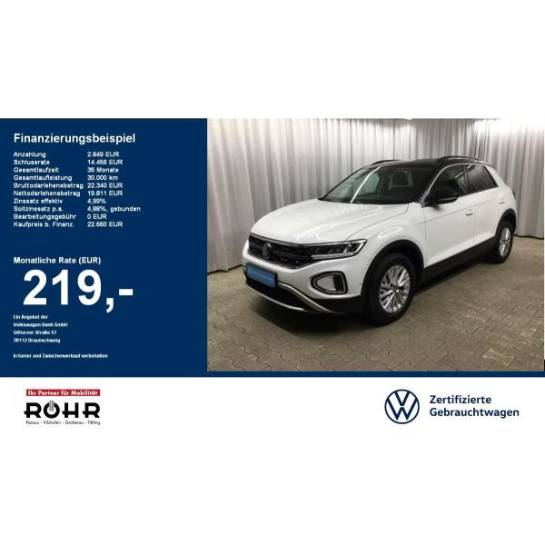 Foto - Volkswagen T-Roc Life (Garantie 03/2028.Navi.LED.Klima.Fron