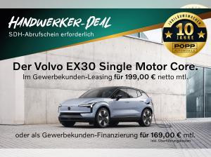 Volvo EX30 | Handwerkerdeal | OHNE ANZAHLUNG | ab August verfügbar | Single Motor Core