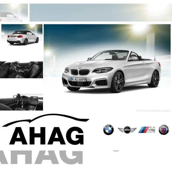 Foto - BMW M240 Cabrio, M Sportpaket, Navi, LED, RFK
