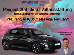 Peugeot 208 GT 136 MildHybrid Automatik ⚠️ Bestellaktion Vollausstattung ⚠️