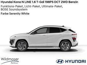 Hyundai KONA ❤️ N LINE 1.6 T-Gdi 198PS DCT 2WD Benzin ⏱ Sofort verfügbar! ✔️ mit 4 Zusatz-Paketen