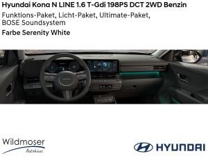 Hyundai KONA ❤️ N LINE 1.6 T-Gdi 198PS DCT 2WD Benzin ⏱ Sofort verfügbar! ✔️ mit 4 Zusatz-Paketen