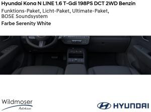 Hyundai KONA ❤️ N LINE 1.6 T-Gdi 198PS DCT 2WD Benzin ⏱ Sofort verfügbar! ✔️ mit 4 Zusatz-Paketen