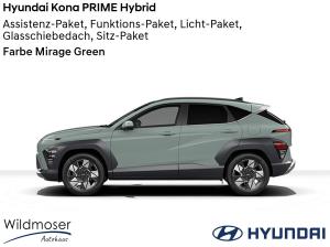 Hyundai KONA ❤️ PRIME Hybrid ⏱ Sofort verfügbar! ✔️ mit 5 Zusatz-Paketen