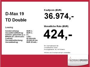 Isuzu D-MAX 19 TD Double Cab LSE ⚡SOFORT VERFÜGBAR⚡