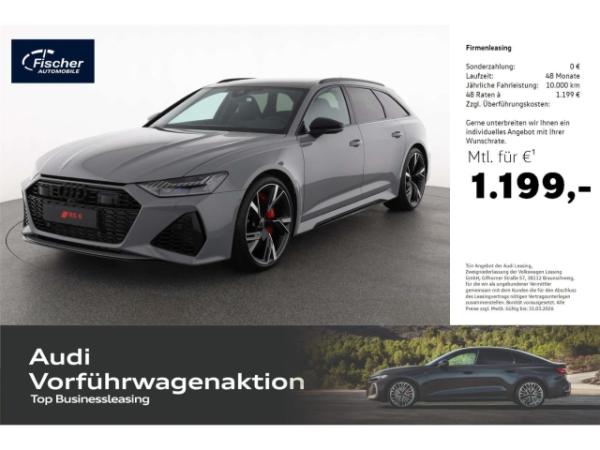 Audi RS6 Avant TFSI quattro LP: 175.630,-/Head-up/Pano/B&O/Keramik/305km/h
