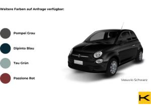 Fiat 500 ***Komfort-Paket*** | Inkl. Einparkhilfe hinten