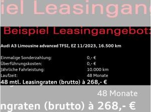 Audi A3 Limousine advanced 35TFSI S-tronic/ Navi, RFK