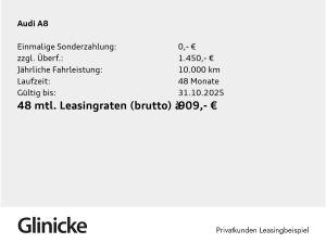 Audi A8 50 TDI quattro tiptronic NEUBESTELLUNG