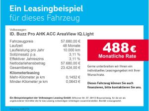 Volkswagen ID. Buzz Pro AHK ACC AreaView IQ.Light Bluetooth