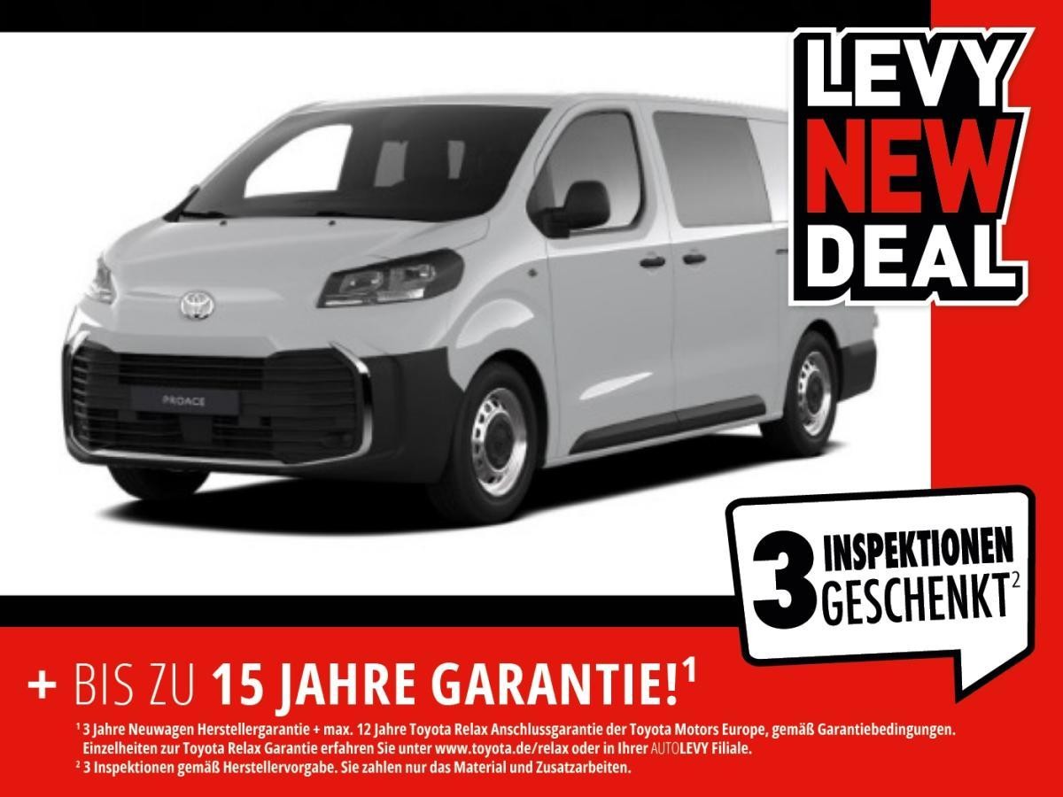 Toyota Proace Kasten 2.0D / L2 / Doppelkabine Meister