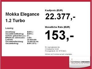 Opel Mokka Elegance 1.2 Turbo *GEWERBEKUNDENANGEBOT*